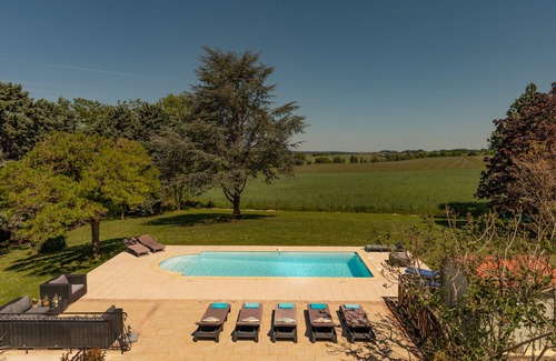 Fources Maison | Cottage 50's - 6 chb/4sdb - Piscine & parc privés