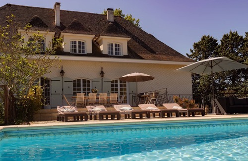 Fources Maison | Cottage 50's - 6 chb/4sdb - Piscine & parc privés