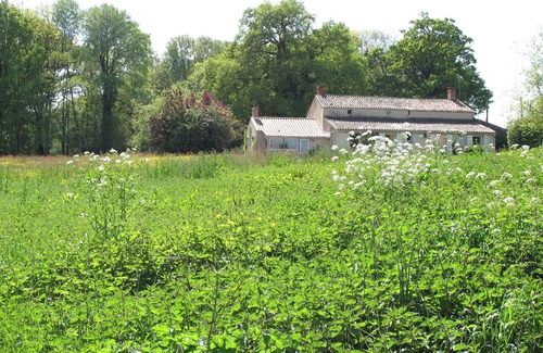 Saint-Vincent-sur-Graon Cottage | Cottage Maison avec vue sur un château