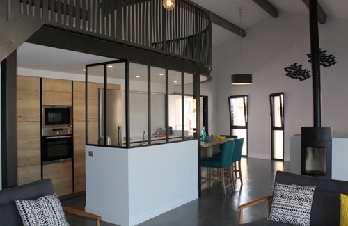 Gruissan Maison | Gîte Côté Étang, maison d'architecte, superbe vue sur l'étang de Gruissan