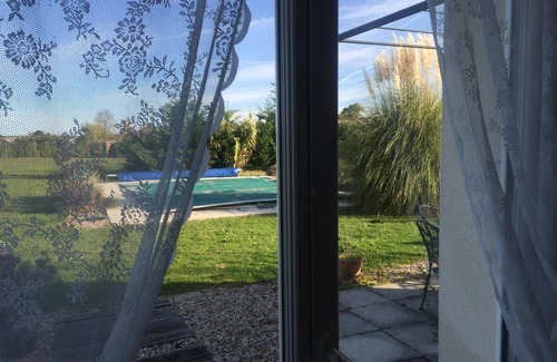 Mortagne-sur-Gironde Cottage | Cottage con piscina privada climatizada, 15 minutos a la playa más cercana