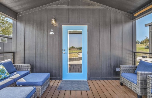Brenham Cottage | Cottage with Loft - Includes 3 queen beds (one in master and 2 in loft), a fully equipped kitchen, dining area, private bath and shower, TVs, Wifi, all utilities, access to all resort amenities. Pets are not permitted in this cottage.