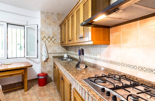 Durcal Villa | Cottage avec piscine, jardin avec vue et wifi