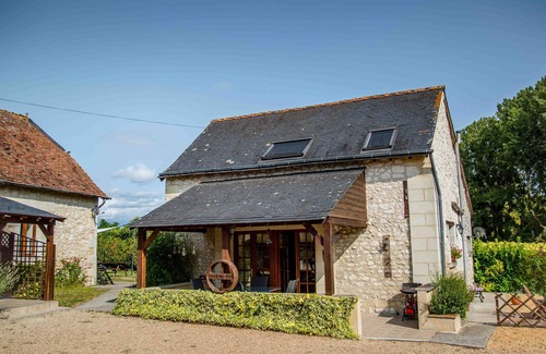 Noyant-Villages Cottage | Cottage avec piscine chauffée partagée à Le Haut Gué dans la vallée de la Loire