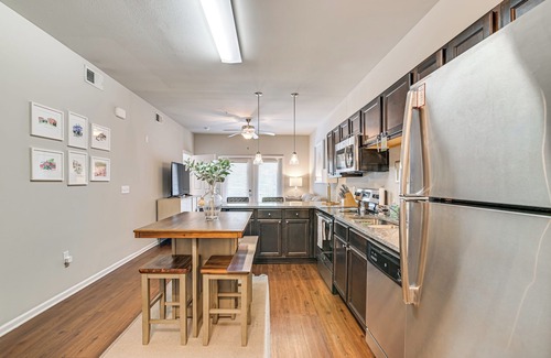 Starkville Copropriété | Cotton District Condo: Walkable Spot for Game Day!