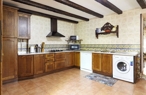 Villanueva del Arzobispo Maison | Maison de campagne "Los Angostones" avec vue sur les montagnes, piscine privée et climatisation