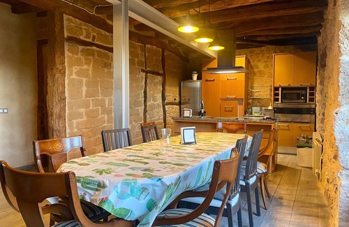 Mambrilla de Castrejon Maison | Maison de campagne "La Mambla De La Ribera 1" avec vue sur les montagnes, jardin partagé et Wi-Fi