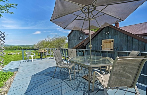 Richfield Springs Maison | Country Escape w/ Sauna, 10 Mi to Cooperstown
