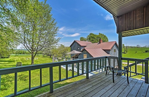 Richfield Springs Maison | Country Escape w/ Sauna, 10 Mi to Cooperstown