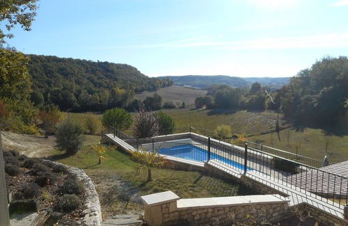 Lascabanes Maison | Maison de Campagne 6/8 Personnes, piscine privée et parc arboré
