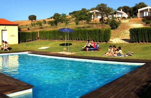 Aldeaquemada Maison | Maison de campagne 'Casa Los Órganos' avec vue sur les montagnes, piscine partagée et climatisation