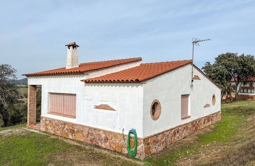 Aldeaquemada Maison | Maison de campagne 'Casa Los Órganos' avec vue sur les montagnes, piscine partagée et climatisation