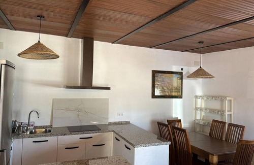Guillena Maison | Maison de campagne "Casaruralsevilla La Cabaña De Petra" avec vue sur la montagne et climatisation