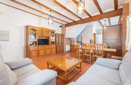 Chulilla Maison | Maison de campagne "Cueva De La Portería" avec vue sur les montagnes et Wi-Fi
