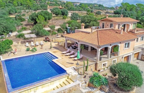 Puntiro Villa | Maison de campagne "Es Niu" avec vue sur la montagne, piscine privée et climatisation
