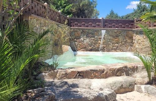 El Berrueco Maison | Maison de campagne 'Tu Playa En La Sierra' avec vue montagne, piscine privée et Wi-Fi