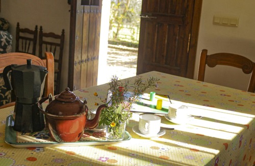 Aroche Maison | Maison de campagne "Finca Ecológica Morera" avec vue sur la montagne