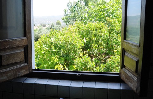 Aroche Maison | Maison de campagne "Finca Ecológica Morera" avec vue sur la montagne