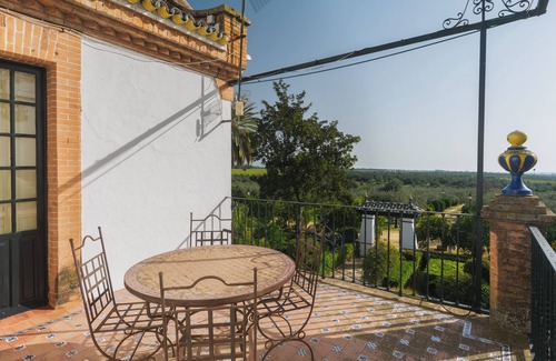 Gerena Maison | Maison de campagne "Hacienda San Felipe" avec piscine privée, terrasse partagée et Wi-Fi