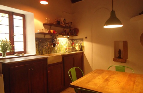 Faistos Maison | Maison de campagne Jasemi entourée d'un beau jardin et vue sur la mer