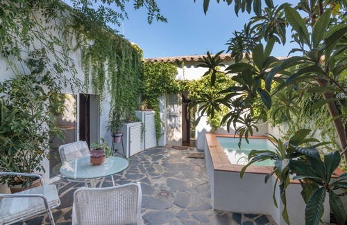 Jabugo Maison | Maison de campagne "La Rana Verde De Abajo" avec vue sur les montagnes, piscine privée et Wi-Fi