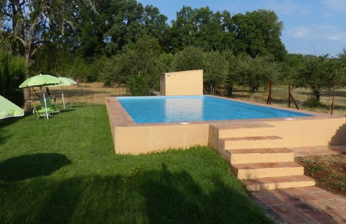 Fuenteheridos Maison | Maison de campagne 'Los Cascos' avec vue sur les montagnes, piscine partagée et climatisation