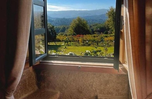 Salvaterra de Mino Maison | Maison de campagne 'María Bargiela' avec terrasse privée, jardin privé et Wi-Fi