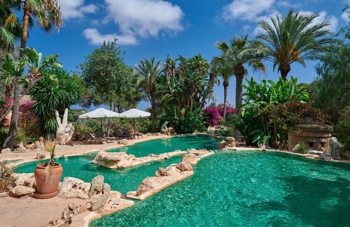 Santanyi Villa | Maison de campagne "Na Timonera" avec vue sur la mer, piscine privée et Wi-Fi