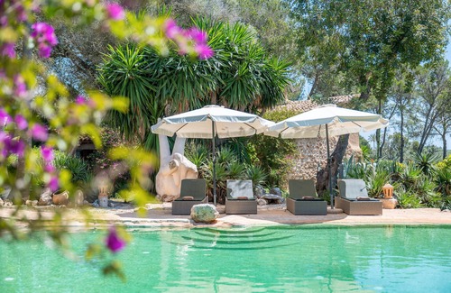 Santanyi Villa | Maison de campagne "Na Timonera" avec vue sur la mer, piscine privée et Wi-Fi