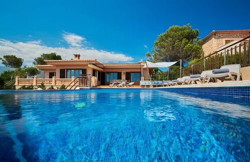Portopetro Villa | Maison de campagne 'Ses Penyes' avec vue sur la mer, Wi-Fi et climatisation