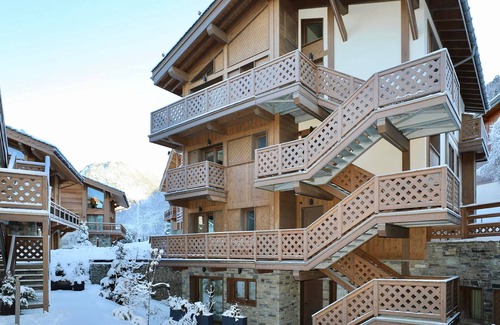 Le Praz Appartement | Courchevel Le Praz: New 3BR Apartment with Balcony, Close to Slopes, Sleeps 6