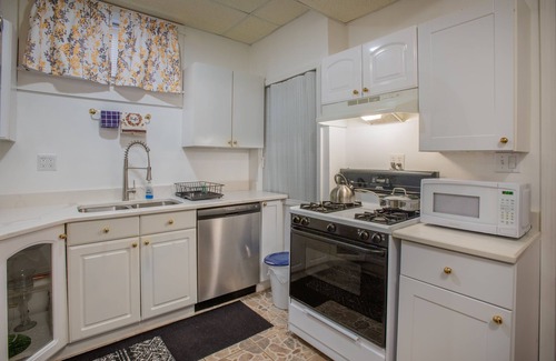 Grand Boulevard Appartement | Cozy 1-2 BR APT w/fireplace & Patio/Deck
