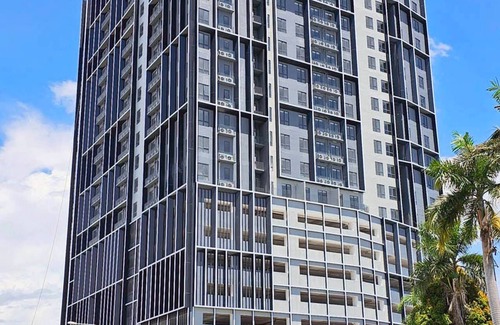 Kota Kinabalu Copropriété | Cozy 1-bedroom condo with AC and fitness room in wonderful Kota Kinabalu