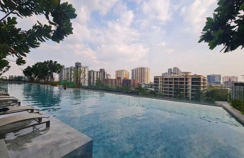 Bang Chak Copropriété | Cozy 1-Bedroom Condo with Netflix, AC next to the Mall, BTS