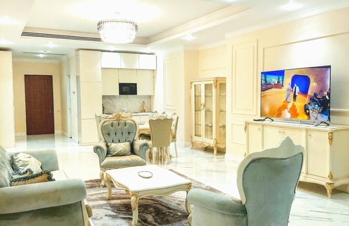 Saburtalo Appartement | Cozy 2-bedroom apartment with fitness room, WiFi in welcoming T'bilisi