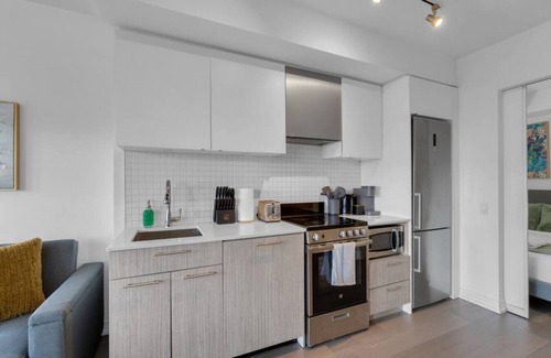 Downtown Toronto Hôtel | Cozy 2BR - 5 min to Eaton Centre - Dundas Sq