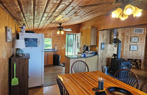 Kenora Cabine | Cozy 3 bedroom boat access Island on Lake of the Woods with electricity.