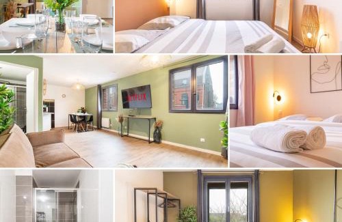 Roubaix Appartement | Cozy - 3 Chambres - Netflix - Kitchenette - Le Montesquieu