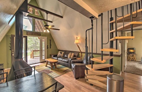 Overgaard Maison | Cozy A-Frame Cabin in Overgaard Pets Welcome