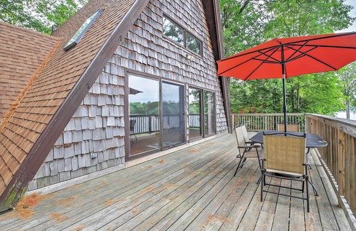 Barnstead Maison | Confortable A-Frame Centre Barnstead House sur le lac Locke!
