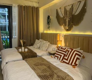 Barangay 76 Appartement | Cozy & Aesthetic walking distance to MOA,near NAIA AIRPORT with NETFLIX,MINIVIDEOKE,BOARDGAMES-DUXE4