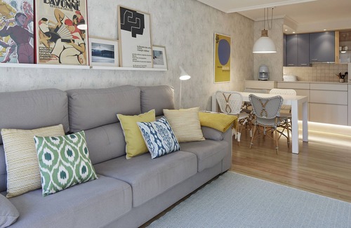 Zarautz Appartement | Appartement agréable et confortable à deux pas de la plage avec piscine