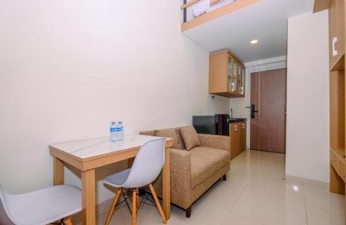 Jakarta Appartement | Cozy and Nice Studio Loft Apartment at Apple 1 Condovilla By Travelio