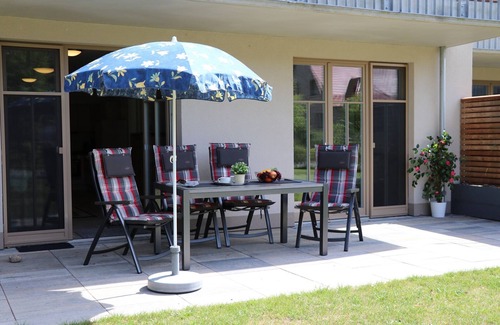 Ostseebad Dierhagen Appartement | Cozy apartment with south-facing terrace and pet-friendly
