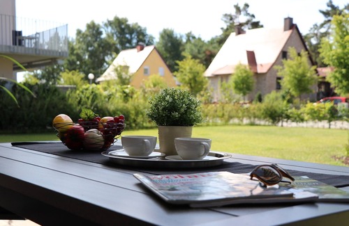Ostseebad Dierhagen Appartement | Cozy apartment with south-facing terrace and pet-friendly