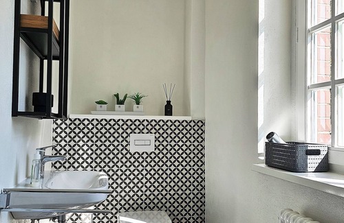 Cammin Appartement | Cozy Apartment in a former Train Station at Lake Cammin