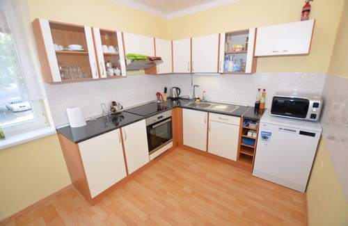 Vysoke Myto Appartement | Bel appartement à Vysoké Mýto avec jardin et terrasse partagés