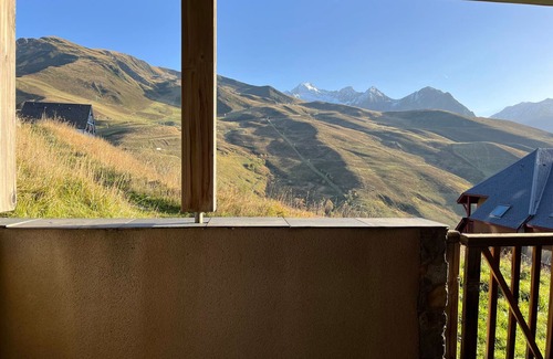 Peyragudes Appartement | Appartement cosy à Peyresourde, 6 pers, Accès Piscine, Navette Gratuite