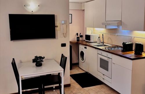 Dagnente Appartement | Cozy apartment in quiet courtyard with attached terrace