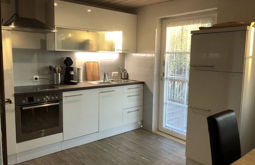 Fridolfing Appartement | cozy apartment with balcony and I on the Chiemgau Alps